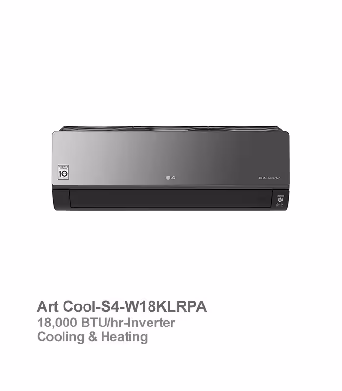 کولر گازی اینورتر ال جی سری Art Cool مدل S4-W18KLRPA