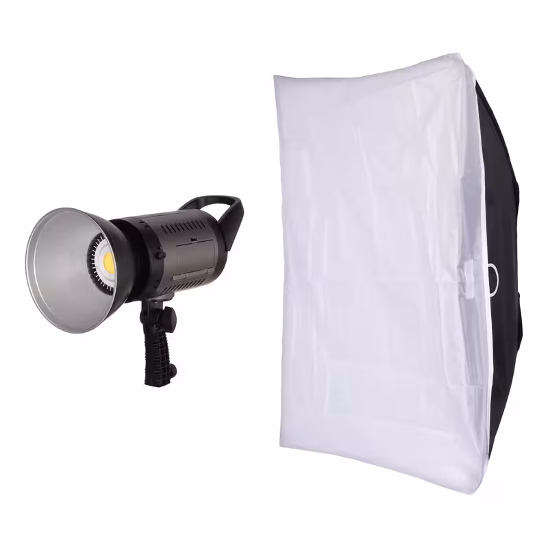 نور ثابت حرفه‌ای 220 وات مدل JSL-B011-220W (بهمراه سافت باکس 50x70 )