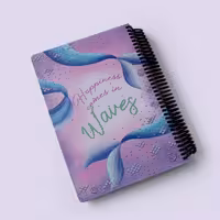 دفتر خط‌دار فانتزی پری دریایی یاسی لنگو (Lango)