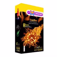 کاندوم ایکس دریم مدل Turbo بسته 12 عددی