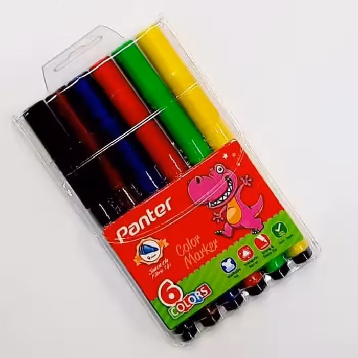 ماژیک رنگ آمیزی 6رنگ پنتر