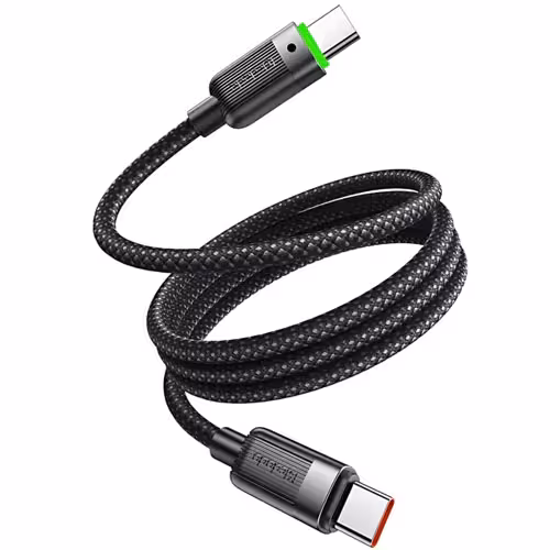 کابل شارژ سریع تایپ‌ سی به تایپ‌ سی 1.2 متری با بدنه مگنتی مک دودو MCDODO-CA2000 گارانتی متین