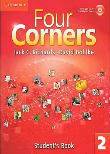 کتاب آموزشی فورکرنرز ویرایش قدیم Four Corners 2 Student Book and Work book