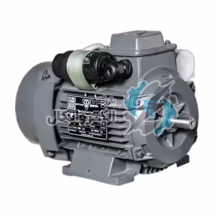 الکتروموتور موتوژن 2.2 کیلووات 3000 دور تک فاز کلاچ دار