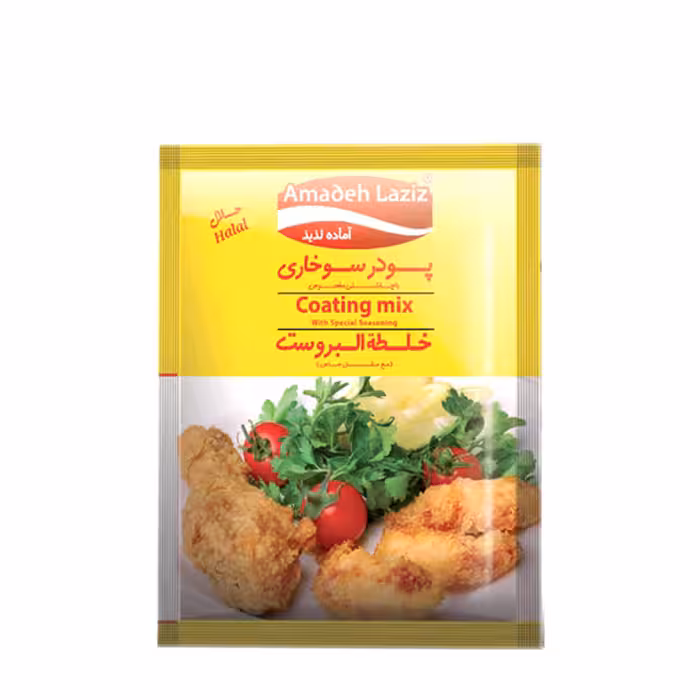 پودر سوخاری آماده لذیذ 85 گرمی