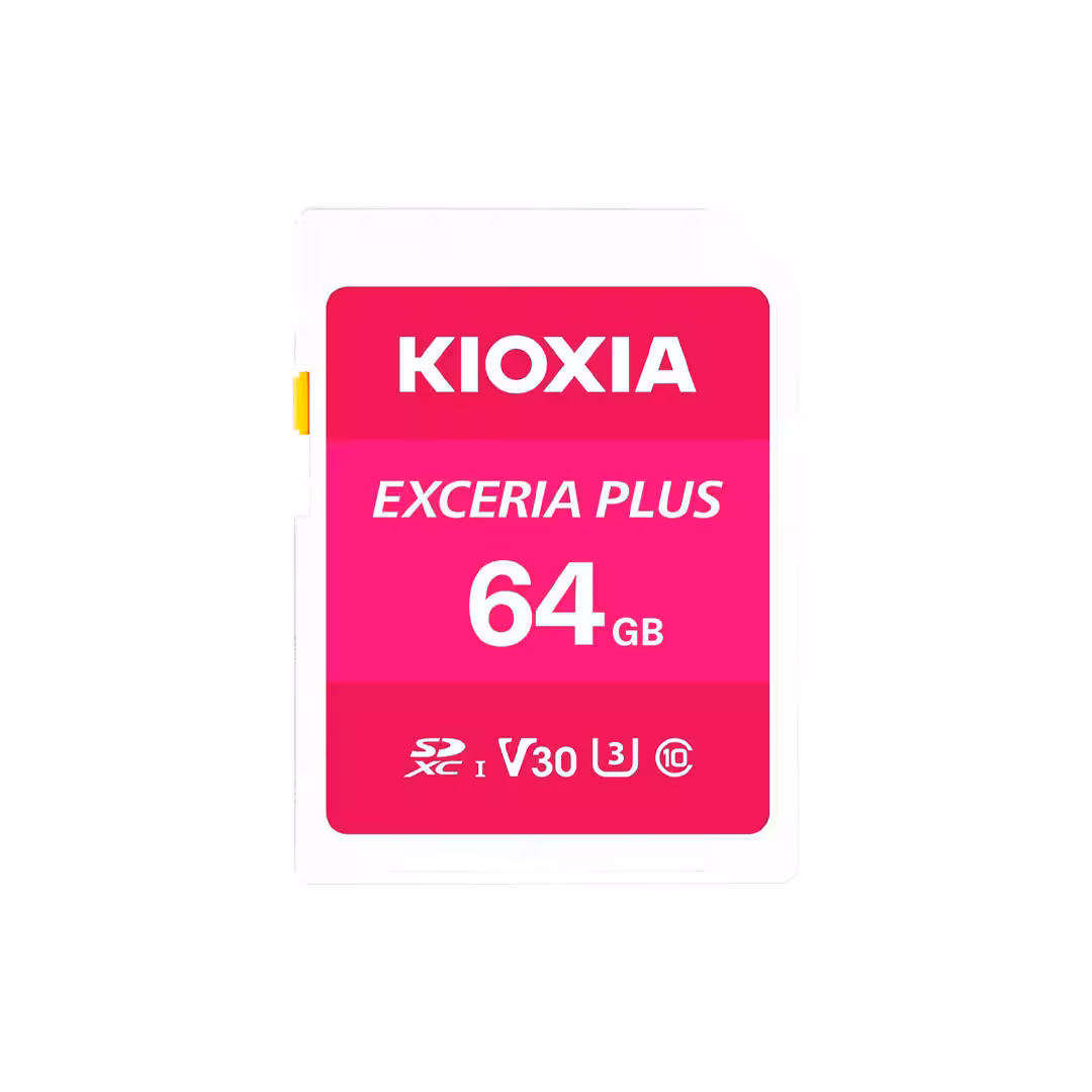 کارت حافظه کیوکسیا SDXC EXCERIA Plus U3 ظرفیت 64 گیگابایت