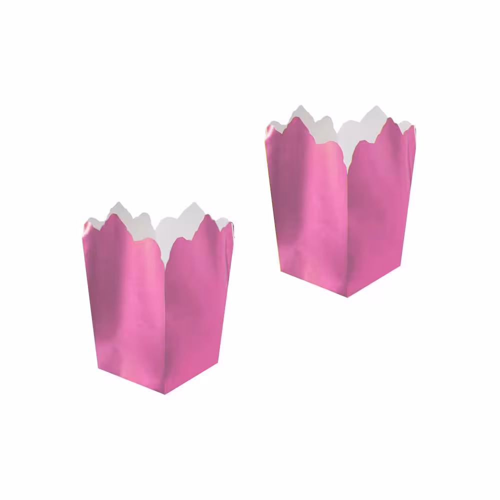 پاپکورن متالایز صورتی