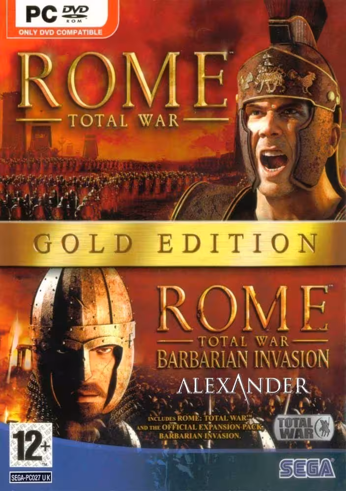 بازی کامپیوتر Rome Total war   Barbarian   Alexander