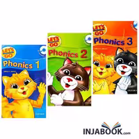مجموعه پک 3 جلدی lets Go Phonics