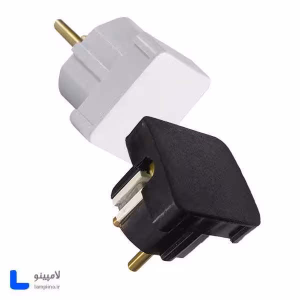 دوشاخه برق مربع ارت دار (لوازم خانگی)