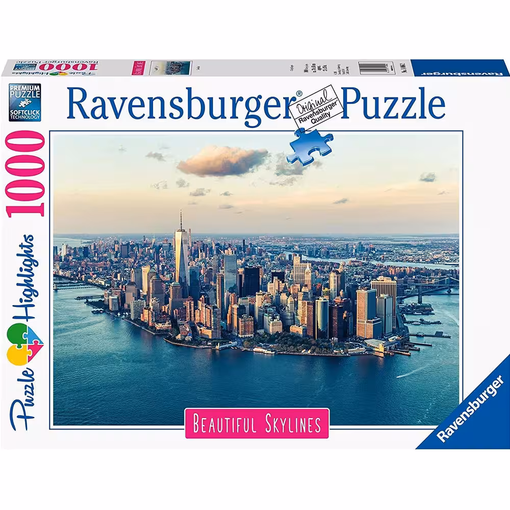 پازل 1000 قطعه Ravensburger طرح نیویورک