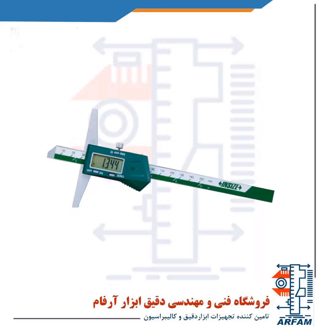 کولیس عمق سنج دیجیتال اینسایز 300 میلی متر مدل 300-1141