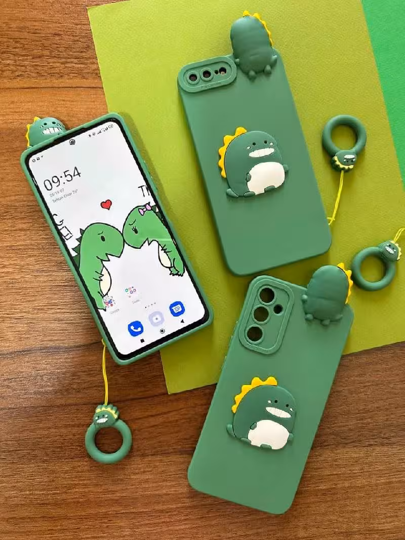 قاب فانتزی دایناسور با آویز سامسونگ A12