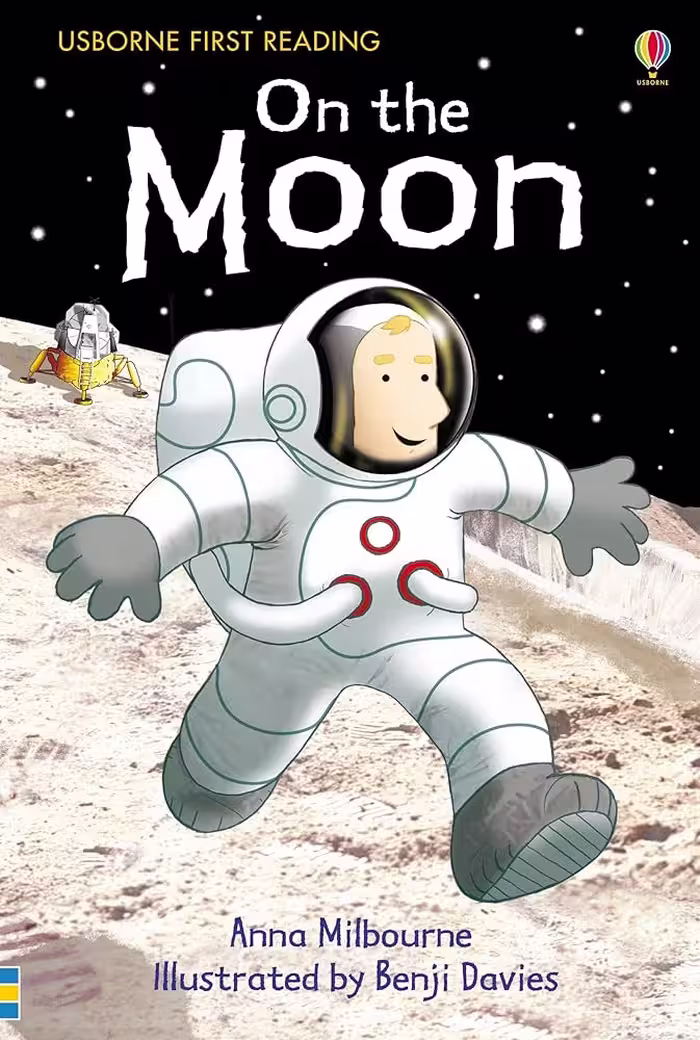 کتاب کودک Usborne on the moon