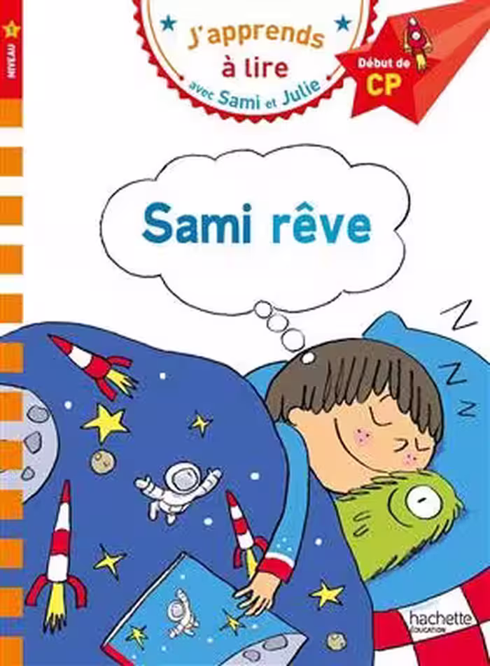 دانلود کتاب Sami et Julie CP Niveau 1 Sami rêve