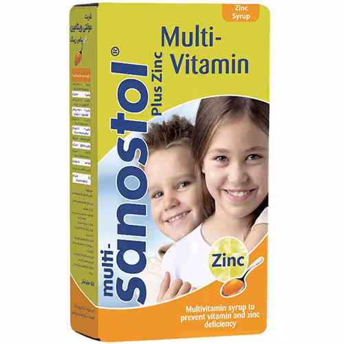 شربت مولتی سانستول پلاس زینک