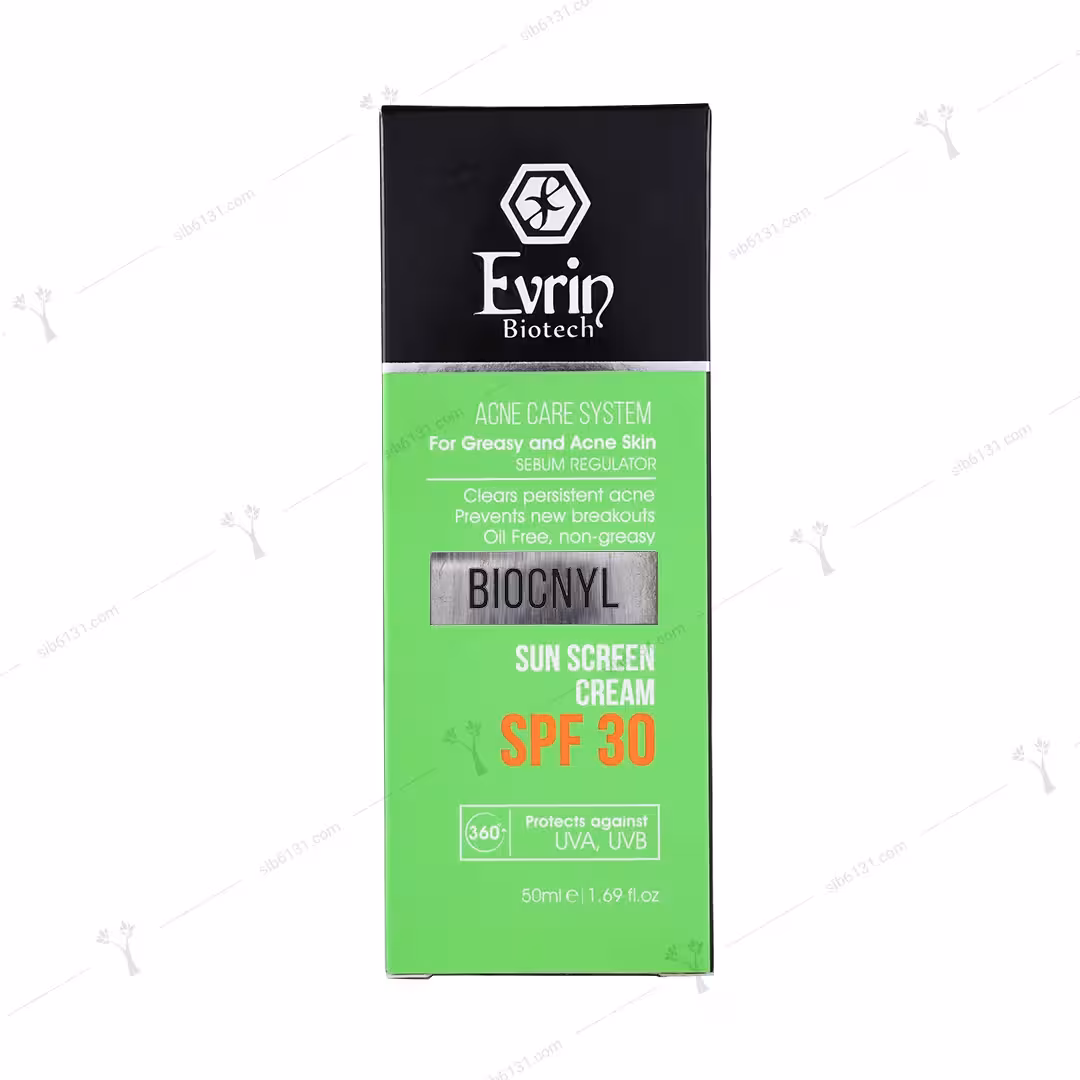 کرم ضد آفتاب و آنتی آکنه بی رنگ اورین spf 30