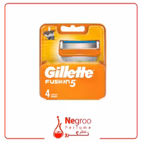 تیغ یدک ژیلت مدل فیوژن 5 اصل آلمان بسته 4 عددی