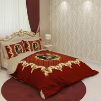 سرویس لحاف روتختی ترکسان کد D188 دو نفره 6 تکه