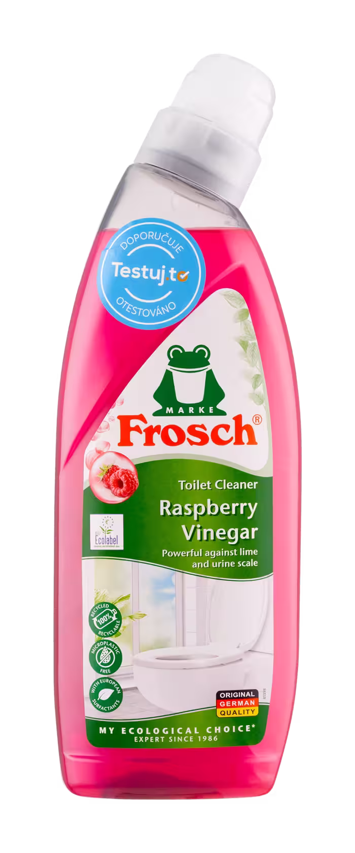 جرمگیر توالت فرنگی فروش آلمانی Frosch با رایحه تمشک 750 میل