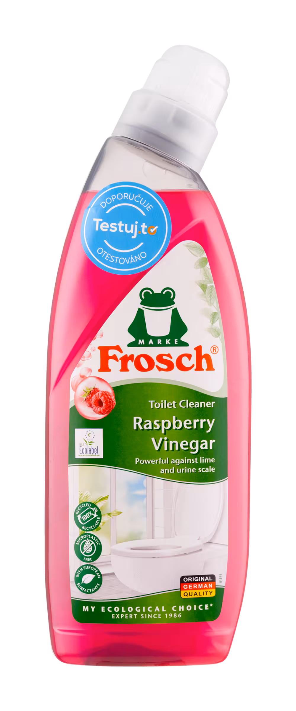 جرمگیر توالت فرنگی فروش آلمانی Frosch با رایحه تمشک 750 میل