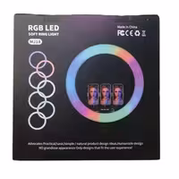 رینگ لایت مدل   18 اینچ RGB MJ18