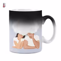 ماگ حرارتی راویتا با طرح عاشقانه دونفره فانتزی Valentine کد 3819