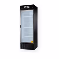 یخچال 70 سانتی بدنه مشکی وان سفید کینو مدل KR 680 BL