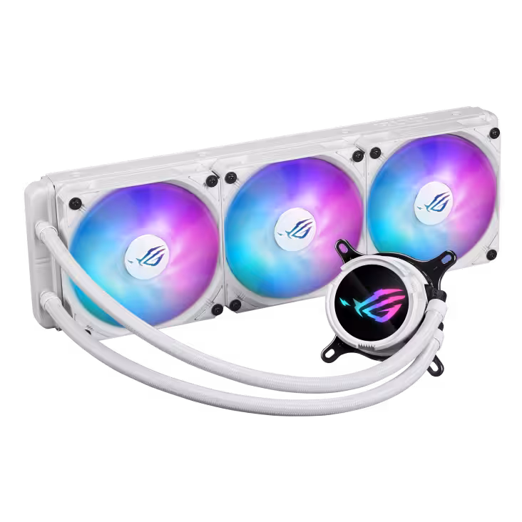 خنک کننده مایع پردازنده ایسوس ROG STRIX LC III 360 WHITE ARGB