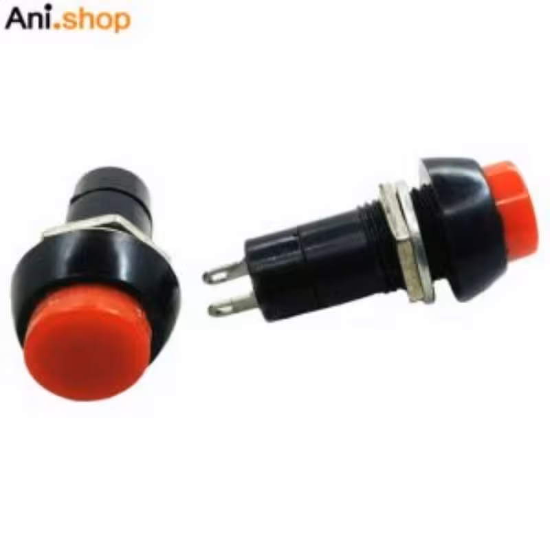 کلید فشاری بدنه 35 میلیمتر رنگ زرد ez-58