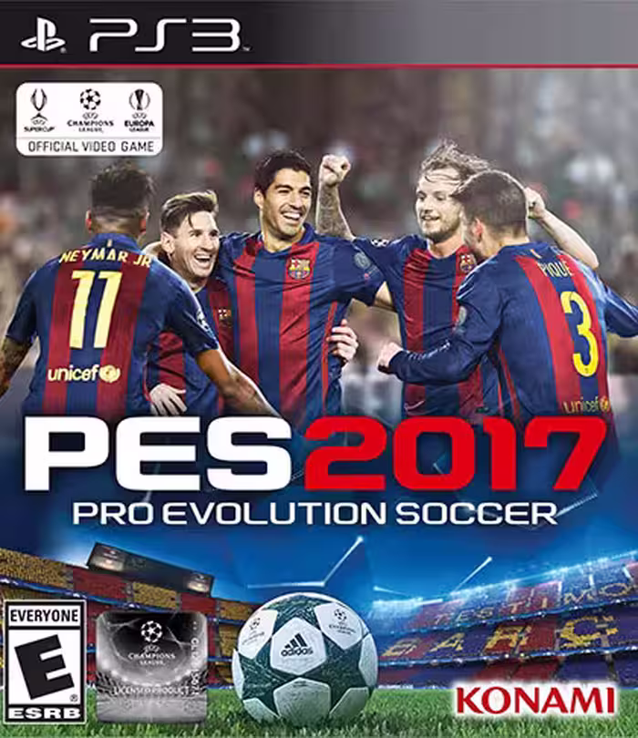 بازی پلی استیشن 3 (PS3 ) نسخه رایتی نسخه هک شده بازی Pro Evolution Soccer 2017