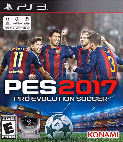 بازی پلی استیشن 3 (PS3 ) نسخه رایتی نسخه هک شده بازی Pro Evolution Soccer 2017