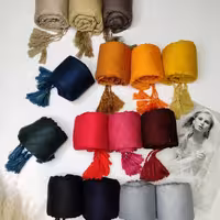 شال ابریشم پلیسه