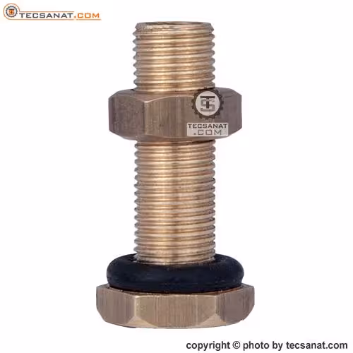 والف برنجی بلند منبع تحت فشار