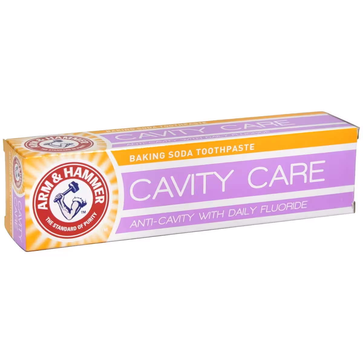 خمیردندان ضد پوسیدگی آرم اند هامر Arm and Hammer Cavity Care وزن 125 گرم