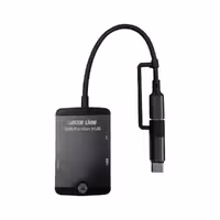 هاب تایپ سی/لایتنینگ 5 پورت گرین لاین Green Lion 5 in 1 Mini Multifunction Hub