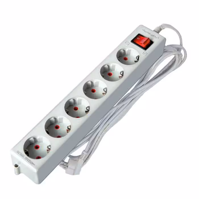 شش راهی ارت دار 3 متری فردان الکتریک مدل 151001072