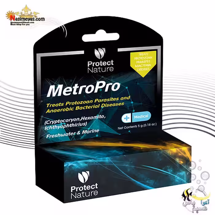 مترو پرو ضد بیماری تک یاخته ای آبزیان پروتکت نیچر