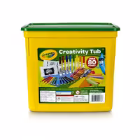 ست رنگ‌آمیزی 80 تکه کرایولا Crayola
