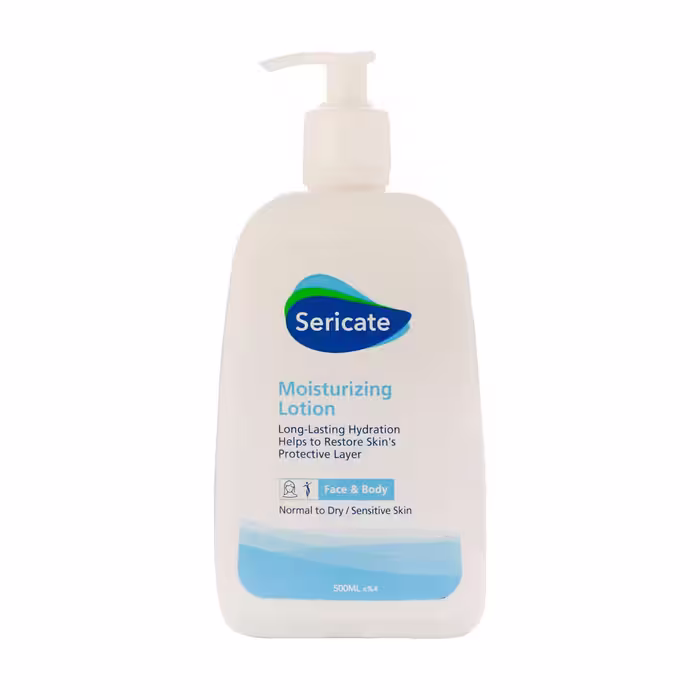 لوسیون مرطوب کننده سری کیت مناسب پوست نرمال، خشک و حساس | Sericate Moiturizing Lotion For Normal To Dry Skin
