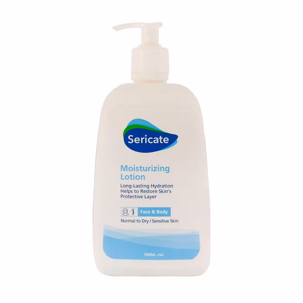 لوسیون مرطوب کننده سری کیت مناسب پوست نرمال، خشک و حساس | Sericate Moiturizing Lotion For Normal To Dry Skin