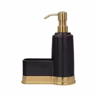 پمپ مایع اکرلیک ایستاده با جا اسکاچی با آبکاری طلایی