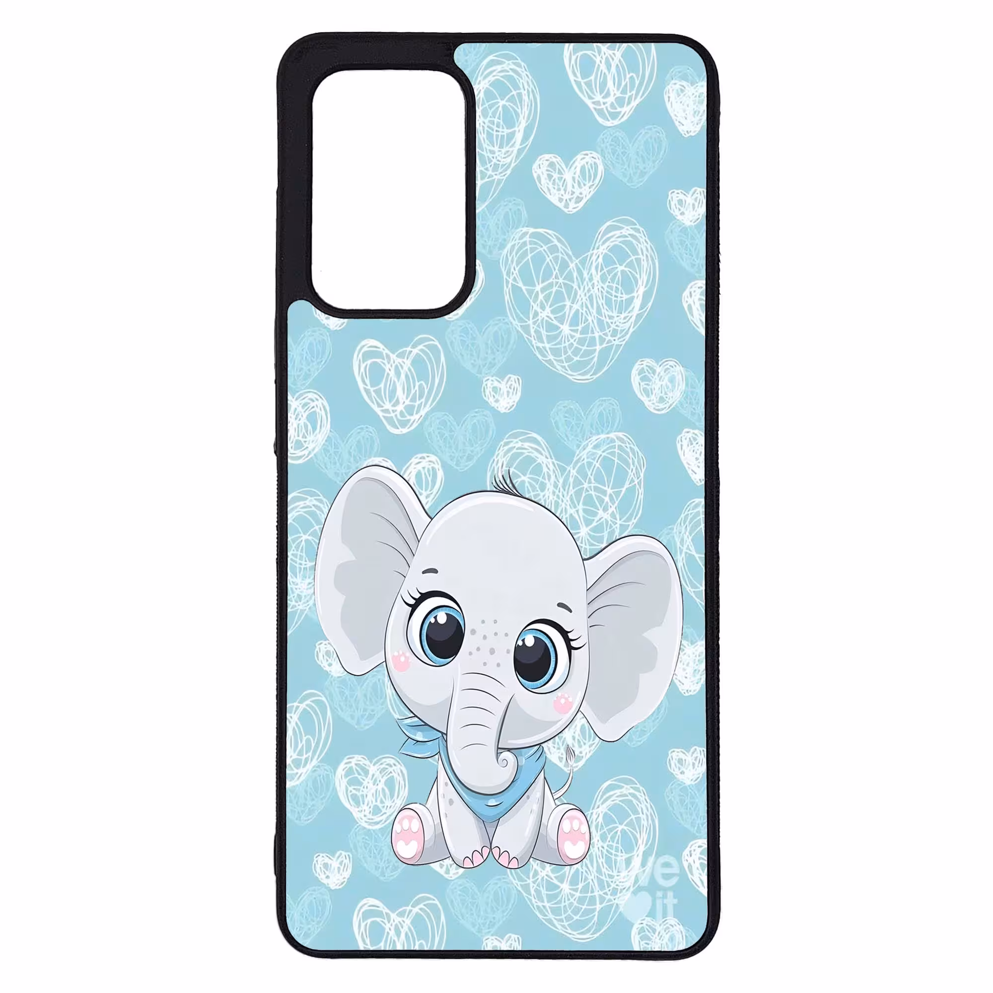 کاور طرح بچه فیل کد G-088 مناسب برای گوشی موبایل سامسونگ Galaxy A72 / A72 5G | دیجی قاب دونی