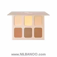 پالت کانتور پودری خشک 6 عددی شیگلم مدل 502 nude