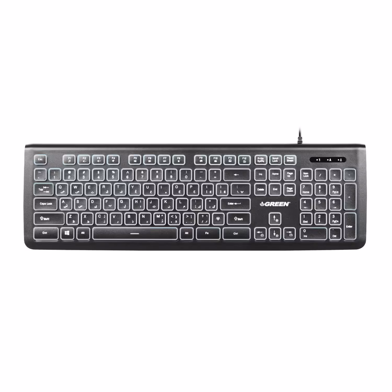 کیبرد با سیم GK304 با 25 ماه گارانتی گرین