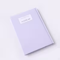 دفتر خط دار برگ کرافت FUTURE ME بنفش آوان (avaan)