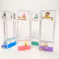 ساعت شنی روغنی پلکانی رنگ پاستیلی