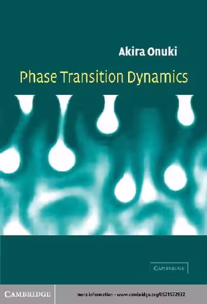 خرید و دانلود نسخه کامل کتاب Phase Transition Dynamics