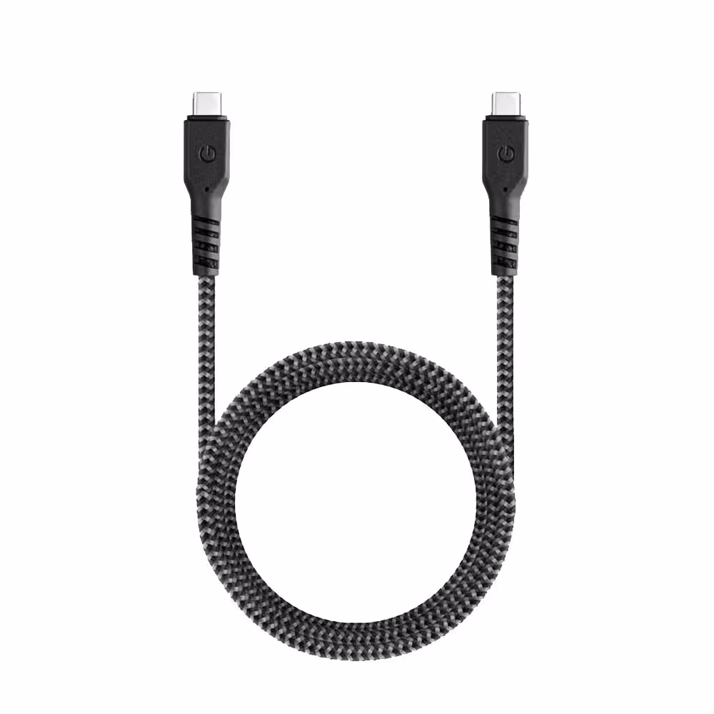 کابل USB-C به USB-C انرژیا مدل FibraTough سرعت 10Gbps