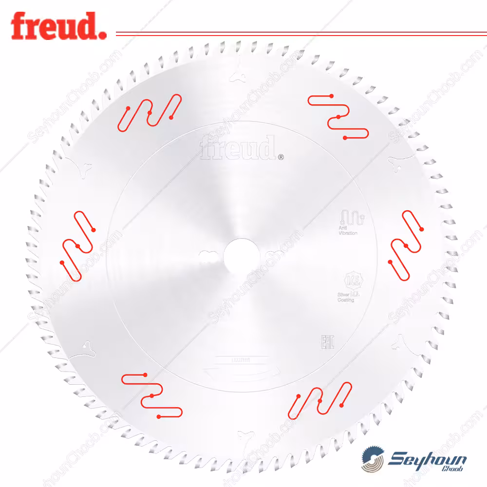 تیغ اره الماسه چوب بر قطر 35 سانتی متر 84 دندانه فرود مدل LU2B 1500